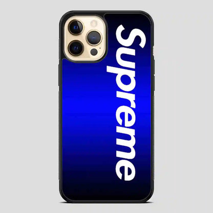 Supreme Blue iPhone 12 Pro Case