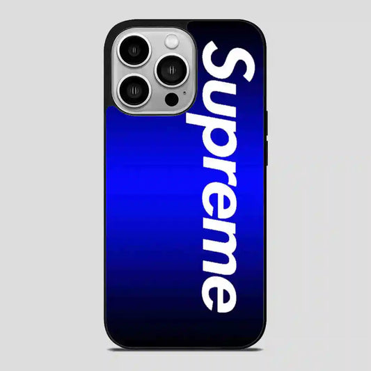 Supreme Blue iPhone 14 Pro Case