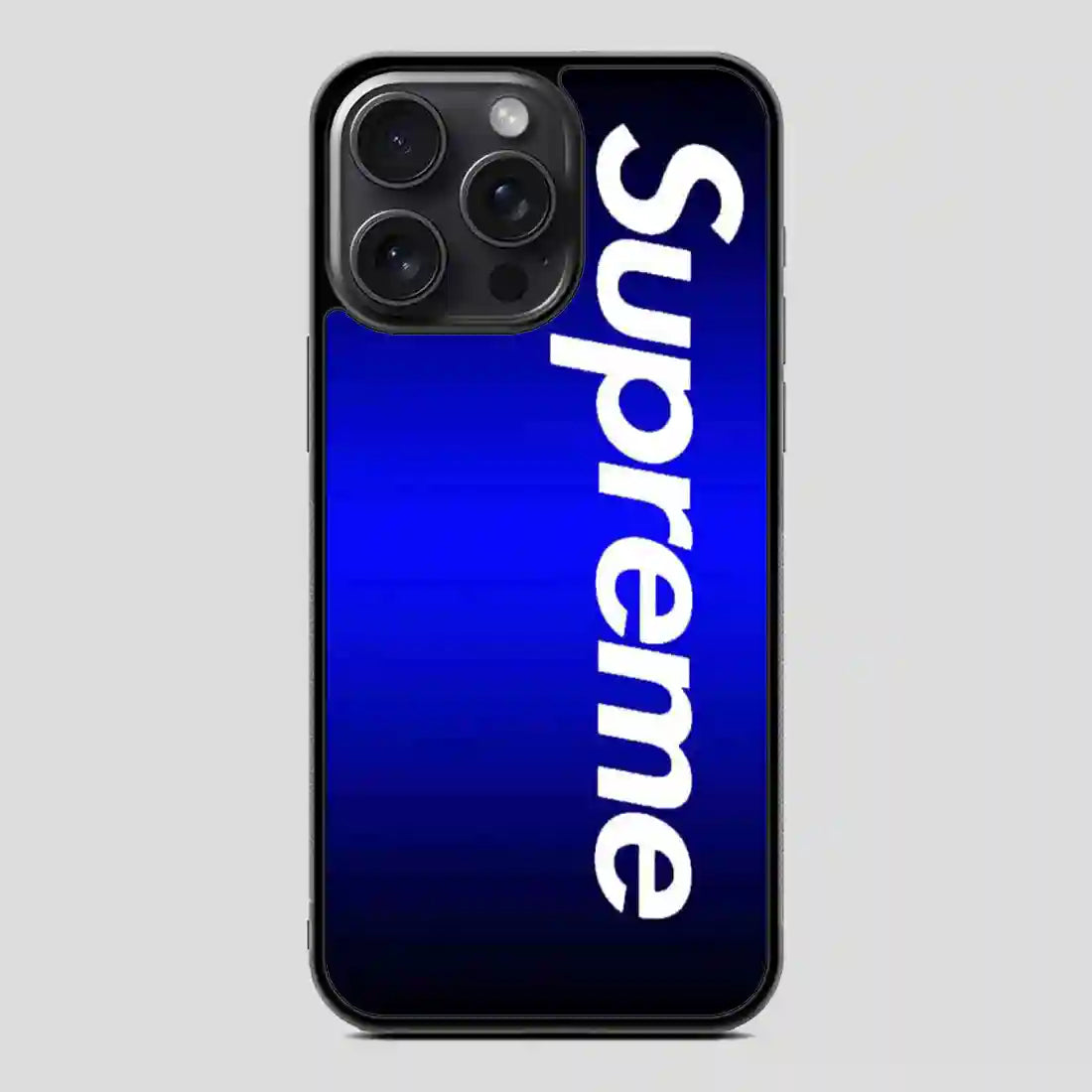 Supreme Blue iPhone 15 Pro Case