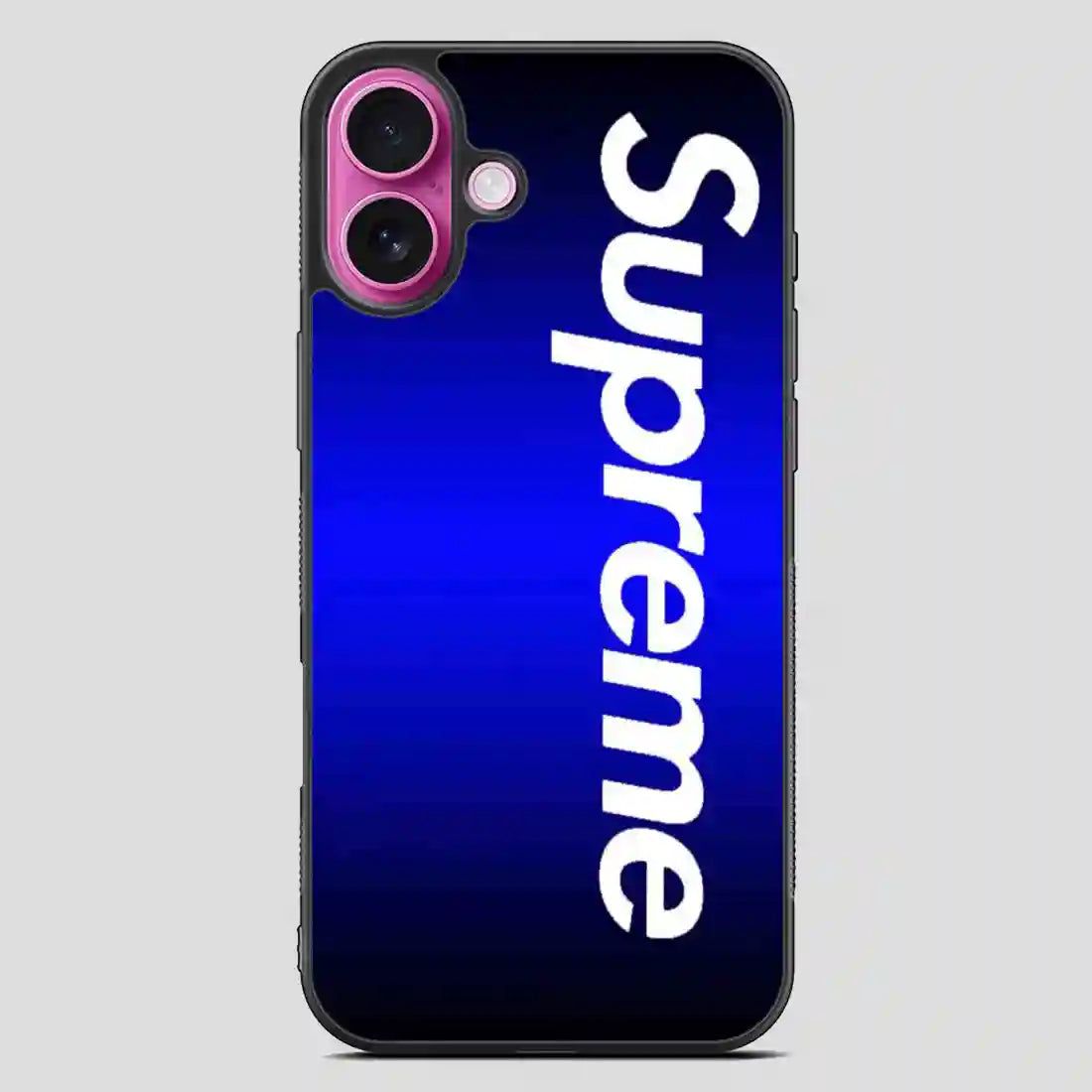 Supreme Blue iPhone 16 Plus Case