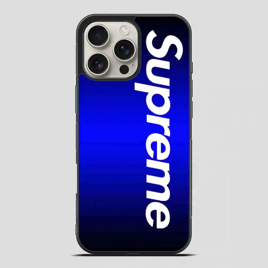 Supreme Blue iPhone 16 Pro Max Case