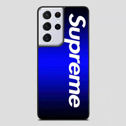 Supreme Blue Samsung Galaxy S21 Ultra Case