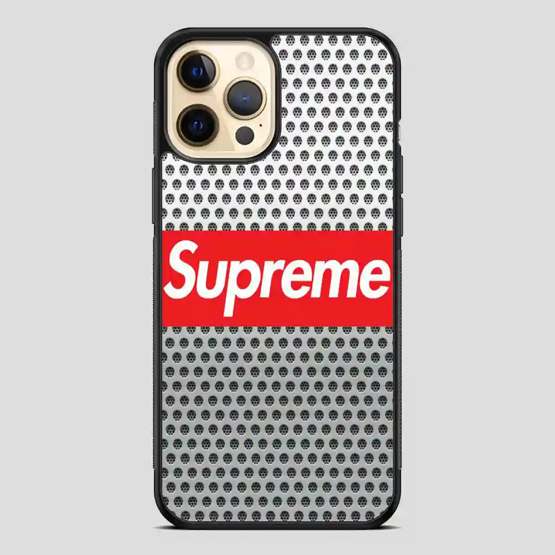 Supreme Carbone iPhone 12 Pro Case