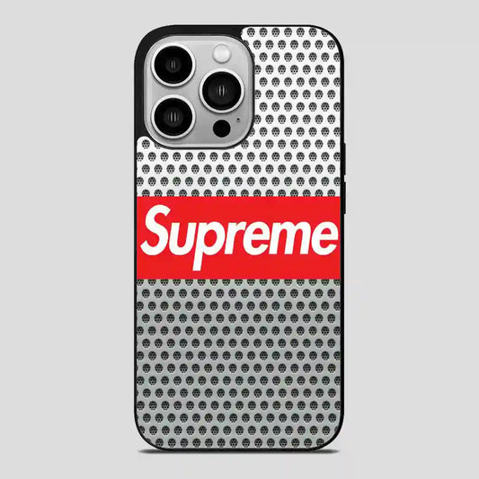 Supreme Carbone iPhone 14 Pro Case