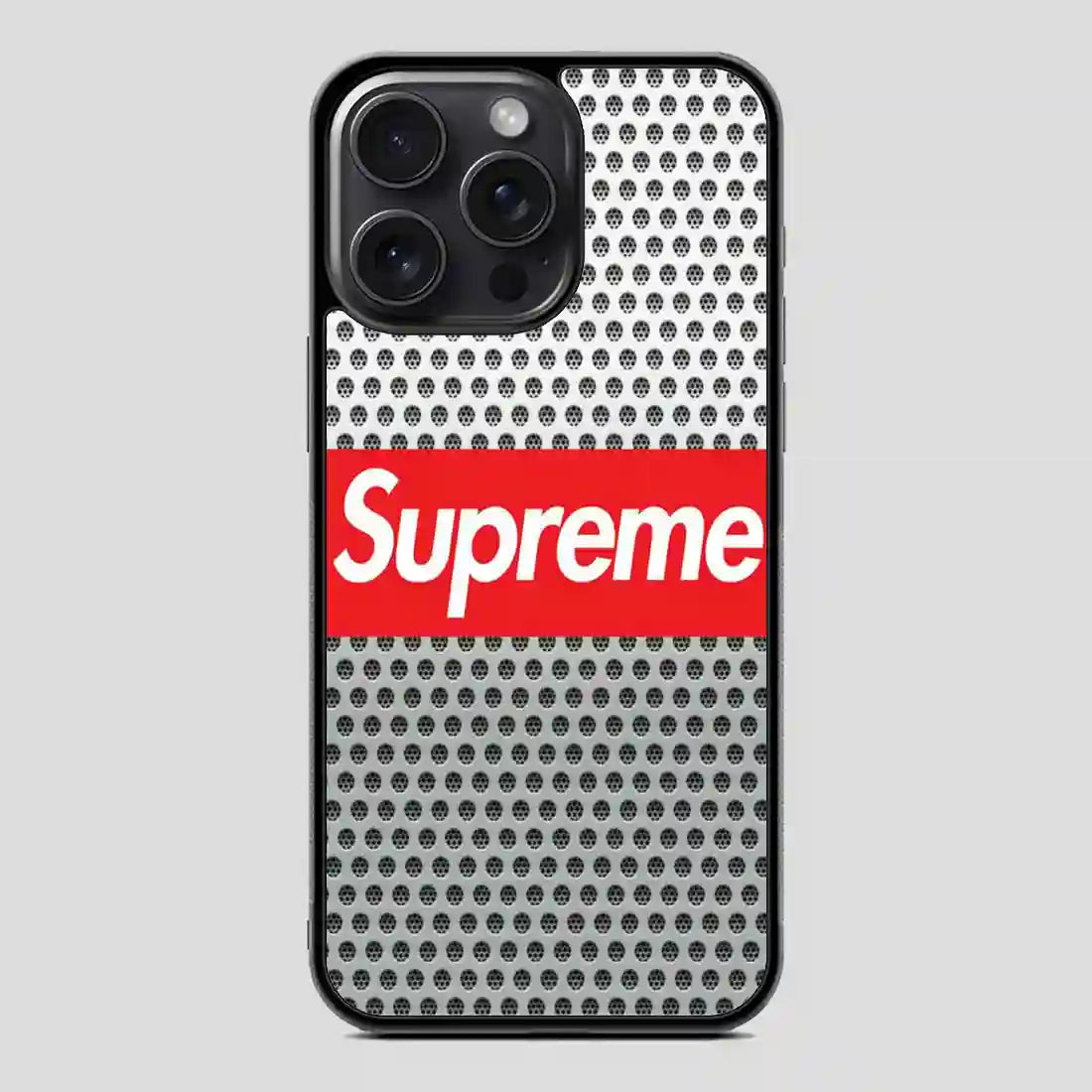 Supreme Carbone iPhone 15 Pro Case