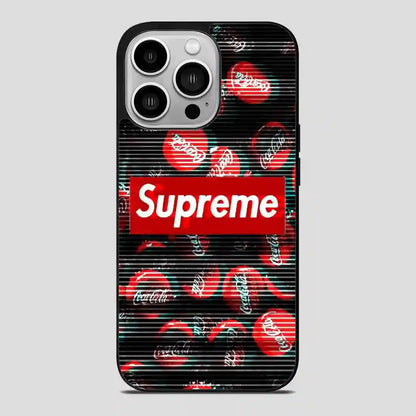 Supreme Coca Cola iPhone 14 Pro Case