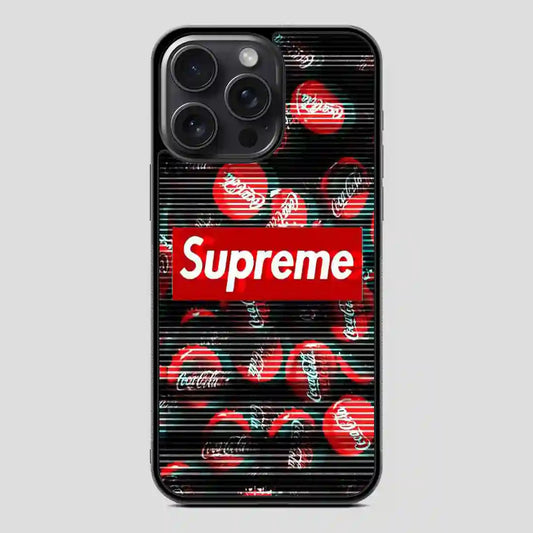 Supreme Coca Cola iPhone 15 Pro Case