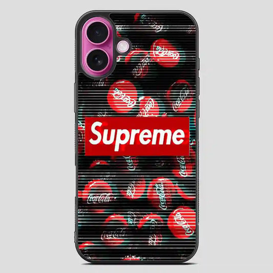 Supreme Coca Cola iPhone 16 Plus Case