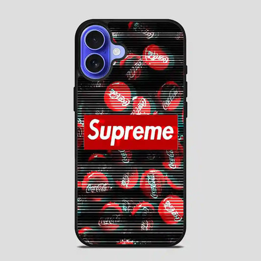 Supreme Coca Cola iPhone 16 Case