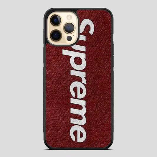 Supreme Colors iPhone 12 Pro Case