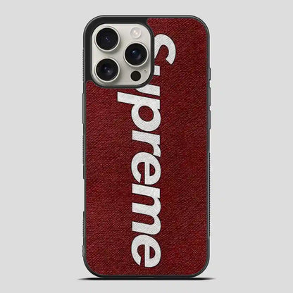 Supreme Colors iPhone 16 Pro Max Case