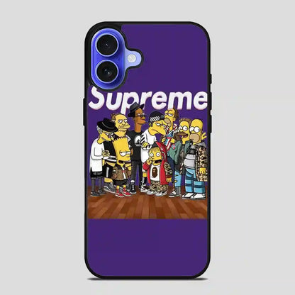 Supreme Favorite Coll iPhone 16 Case