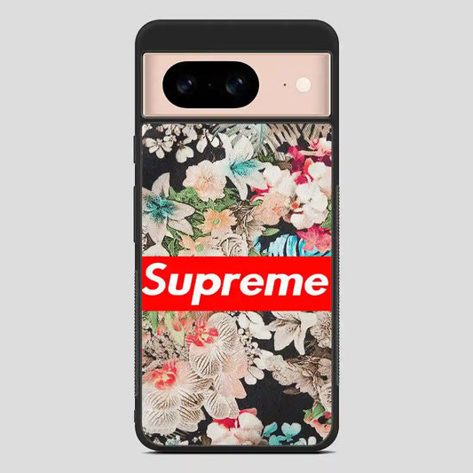 Supreme Flowers Google Pixel 8 Case