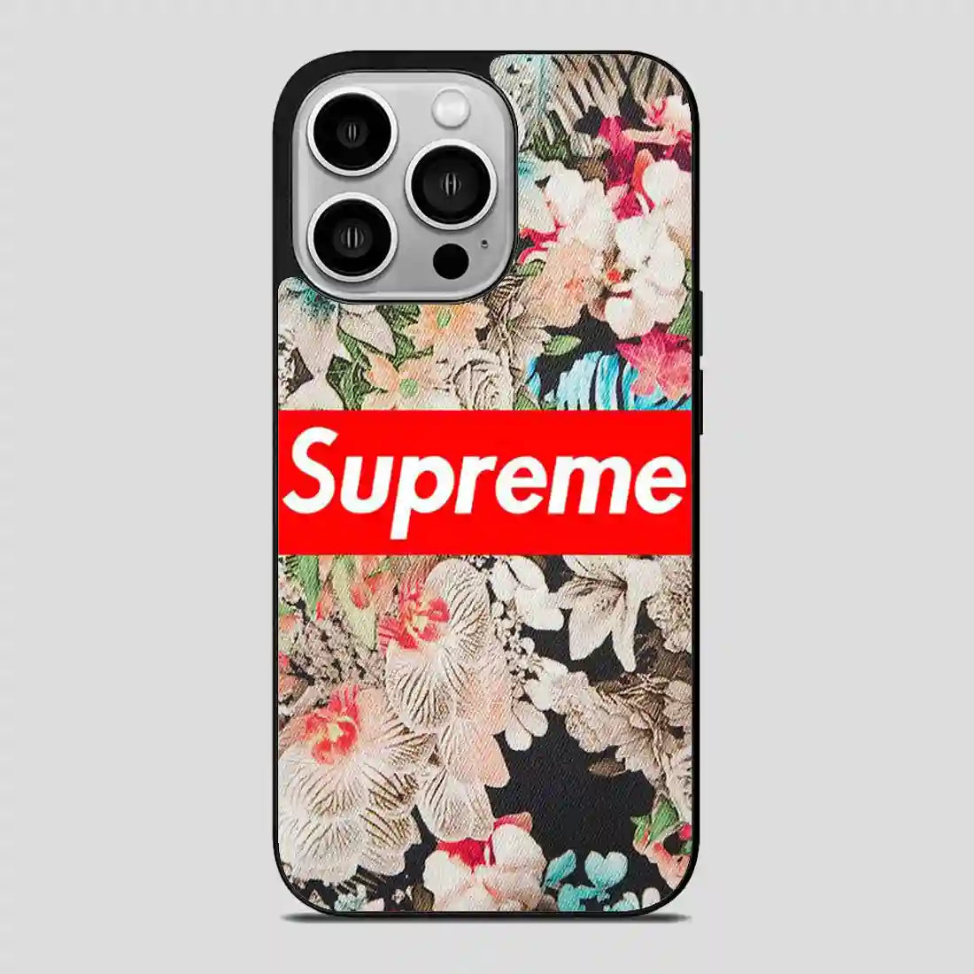 Supreme Flowers iPhone 14 Pro Case