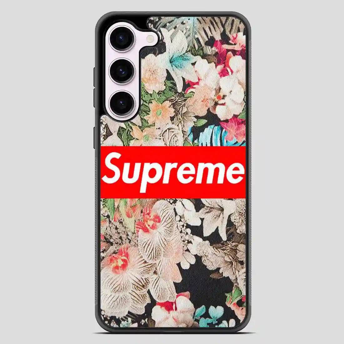 Supreme Flowers Samsung Galaxy S23 Case