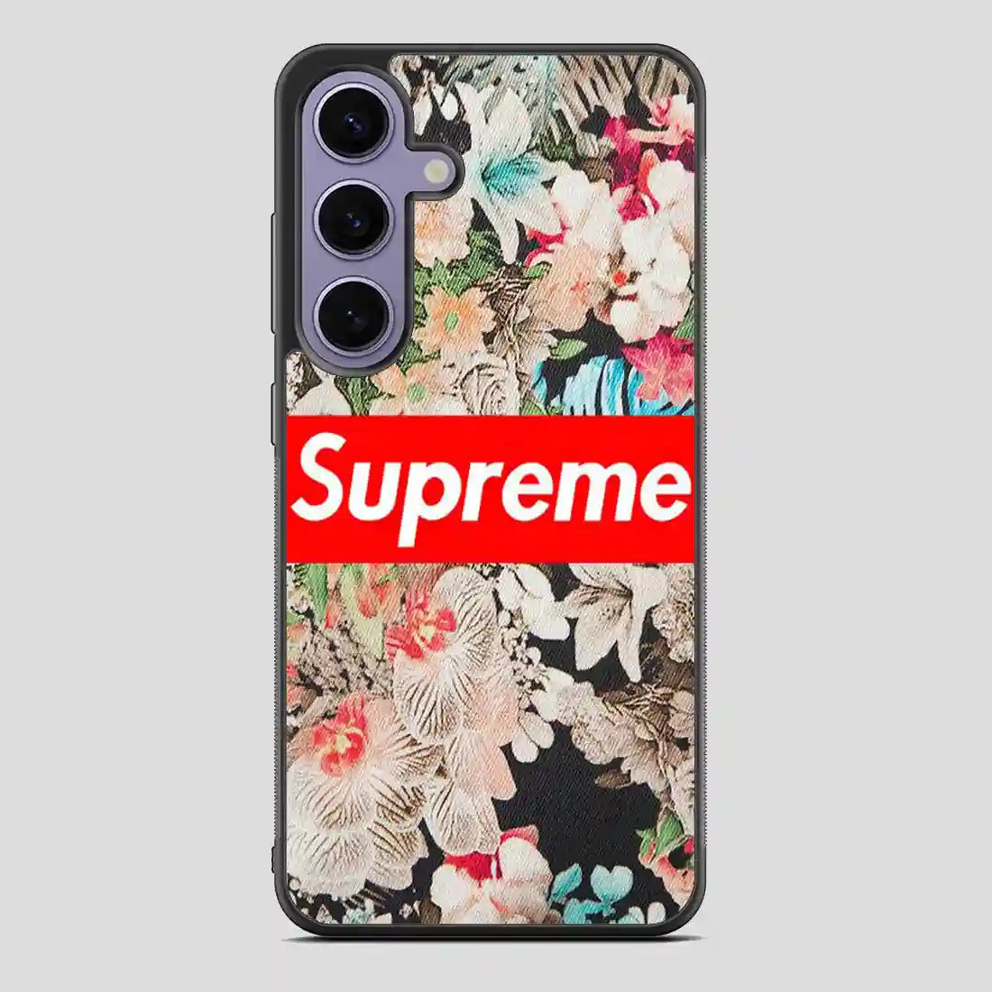 Supreme Flowers Samsung Galaxy S24 Case