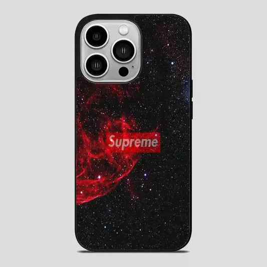 Supreme Galaxy Nebula iPhone 14 Pro Case