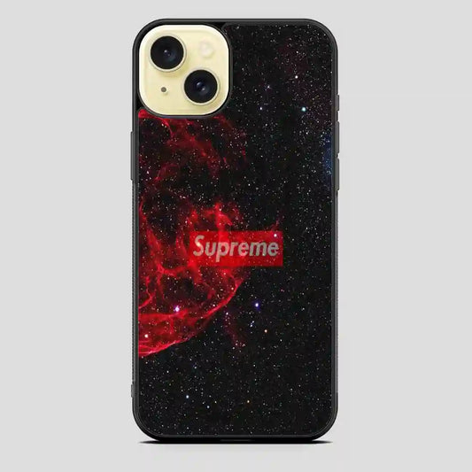 Supreme Galaxy Nebula iPhone 15 Plus Case