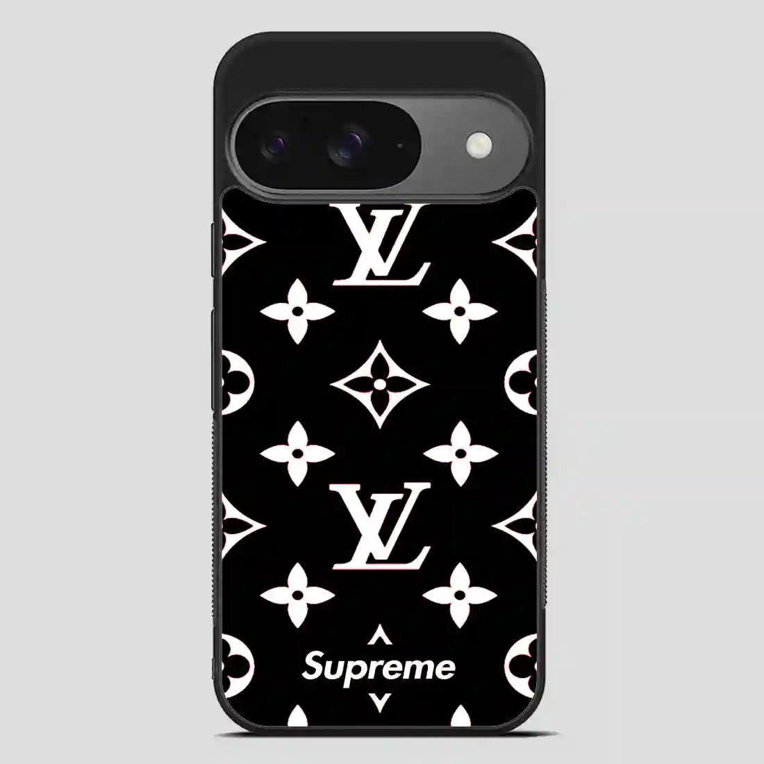 Supreme Gift Louis Vuitton Black Google Pixel 9 Case