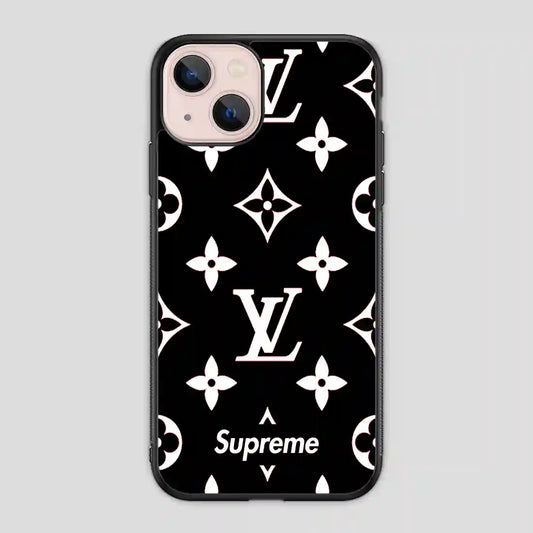 Supreme Gift Louis Vuitton Black iPhone 13 Mini Case