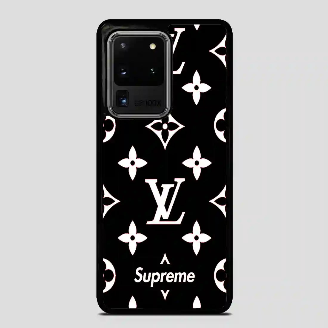 Supreme Gift Louis Vuitton Black Samsung Galaxy S20 Ultra Case