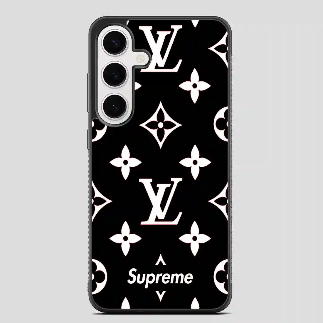 Supreme Gift Louis Vuitton Black Samsung Galaxy S24 Plus Case