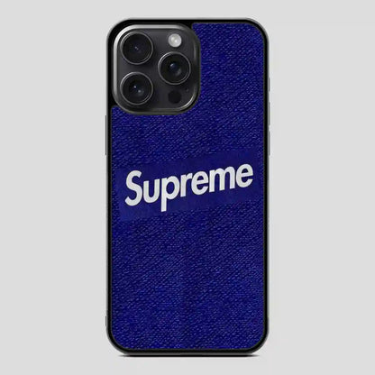 Supreme Handcraft iPhone 15 Pro Case