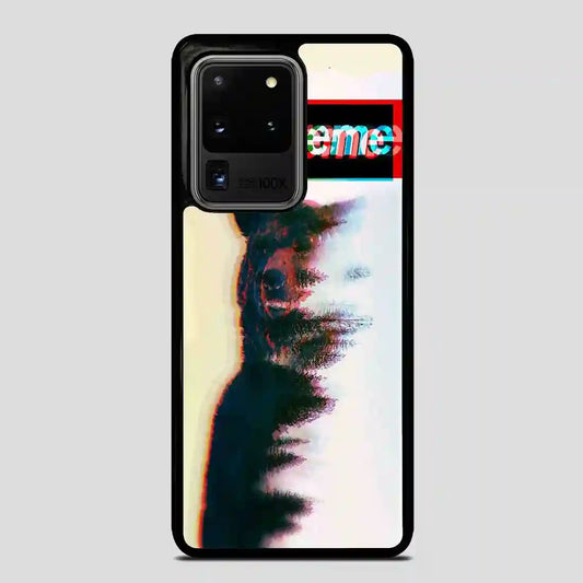 Supreme Logo Cat Samsung Galaxy S20 Ultra Case