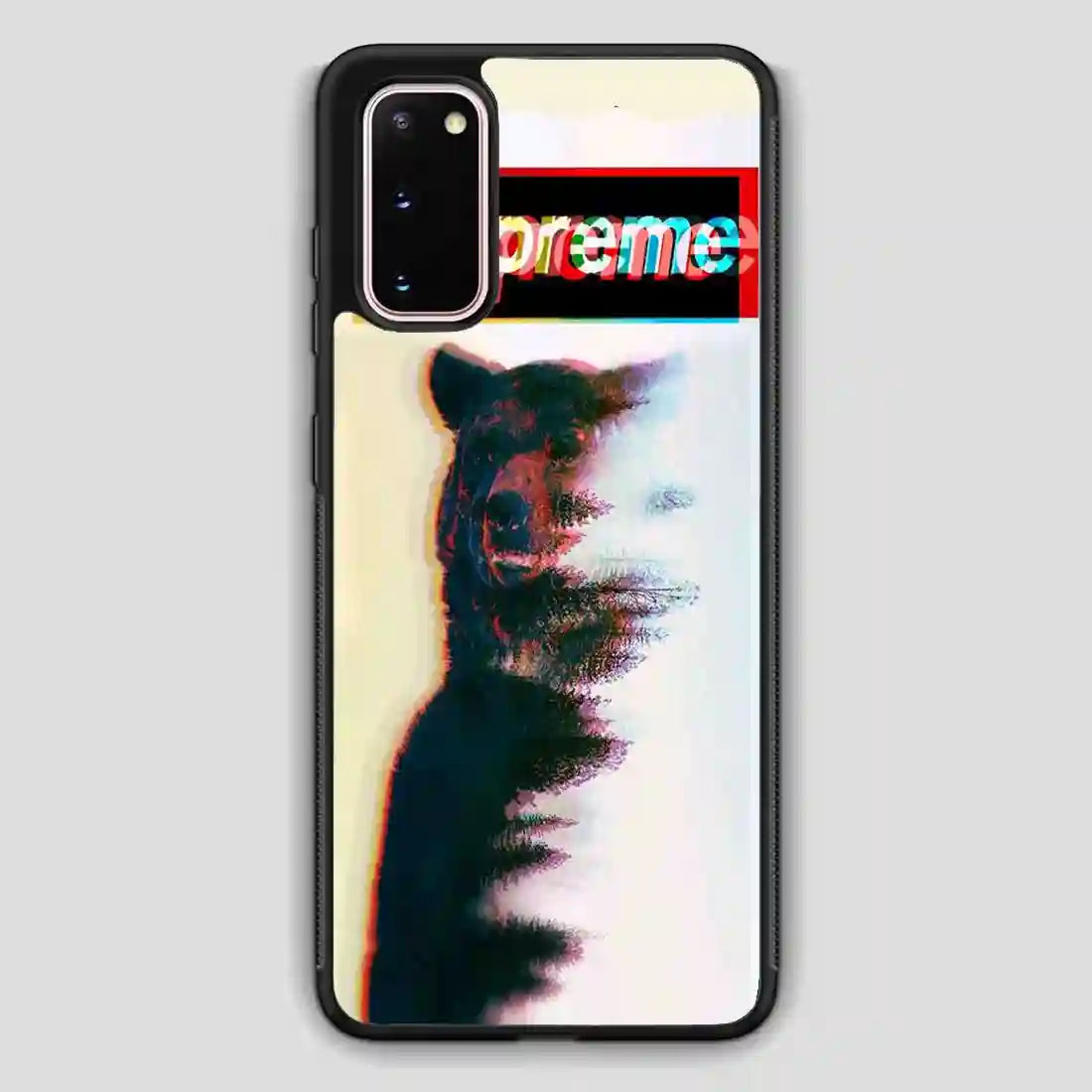 Supreme Logo Cat Samsung Galaxy S20 Case