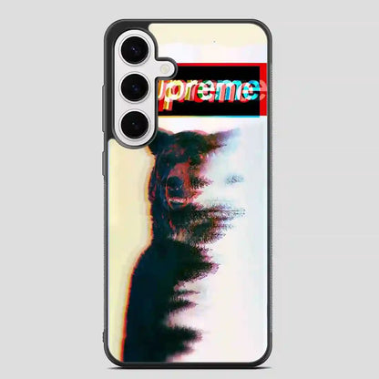 Supreme Logo Cat Samsung Galaxy S24 Plus Case