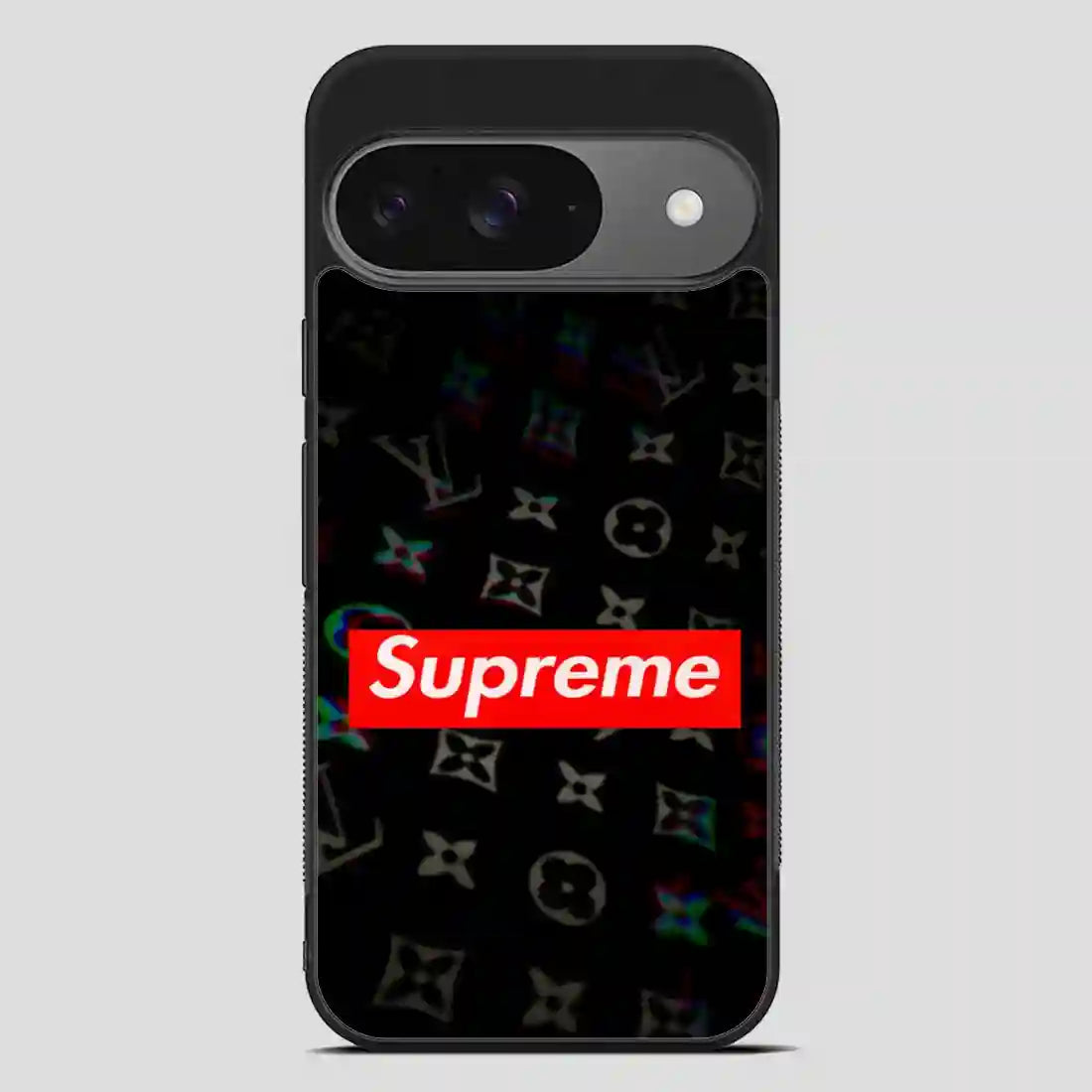 Supreme Red Black Google Pixel 9 Case