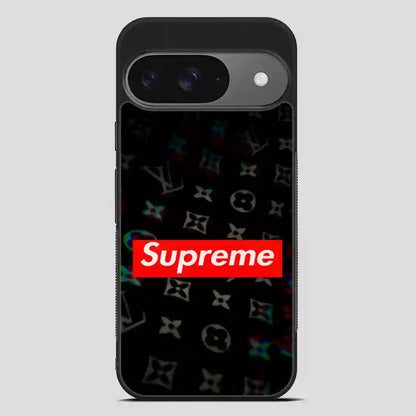 Supreme Red Black Google Pixel 9 Case