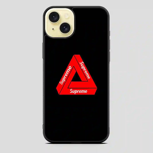 Supreme Wallpaper Art iPhone 15 Plus Case