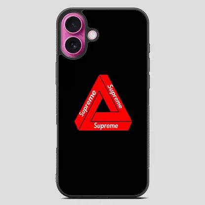 Supreme Wallpaper Art iPhone 16 Plus Case