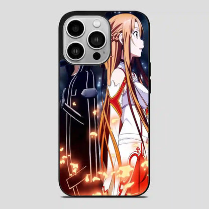 Sword Art Online Kirito And Asuna iPhone 14 Pro Case