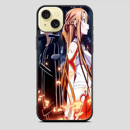 Sword Art Online Kirito And Asuna iPhone 15 Plus Case