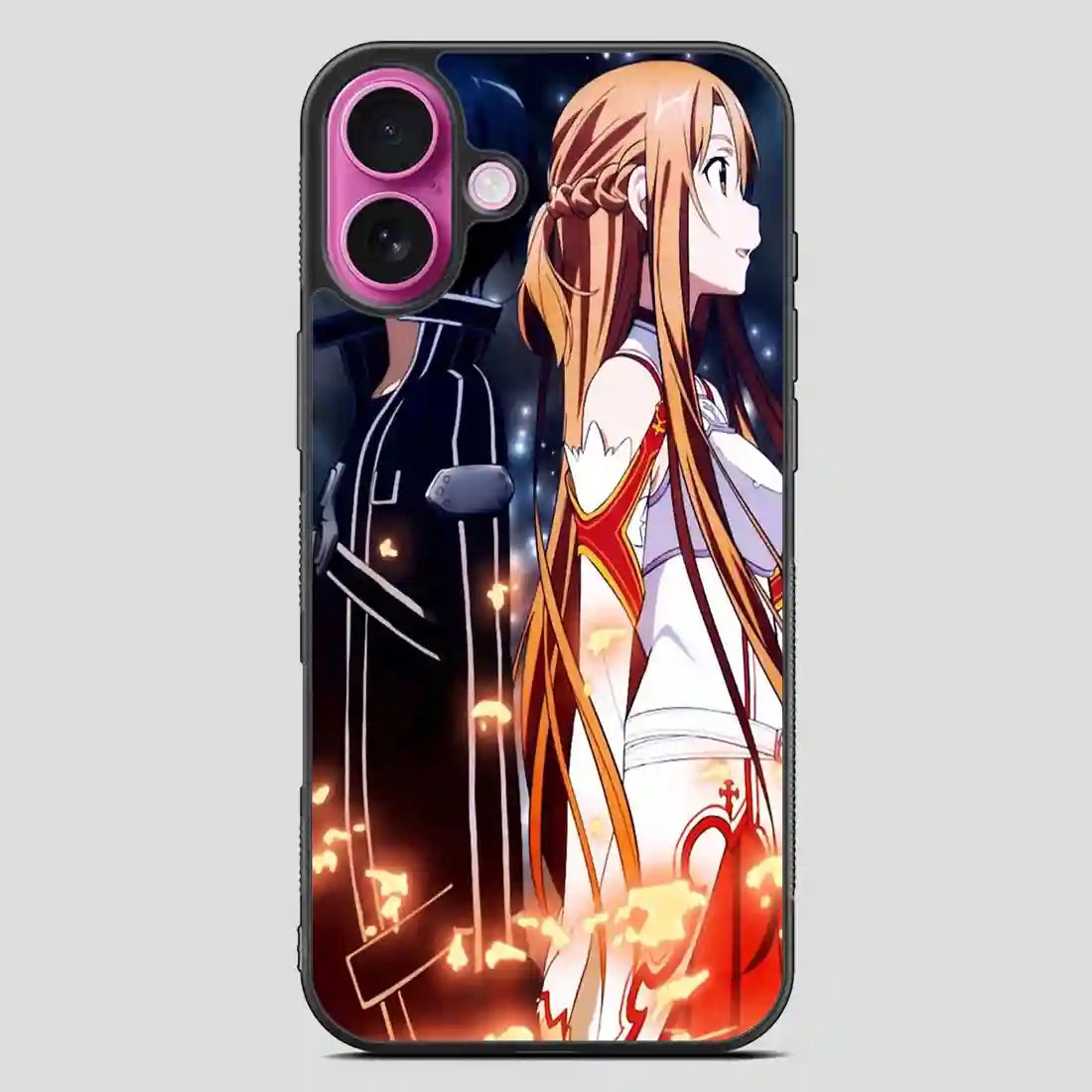 Sword Art Online Kirito And Asuna iPhone 16 Plus Case