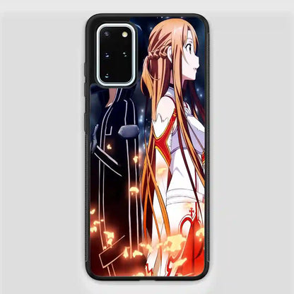 Sword Art Online Kirito And Asuna Samsung Galaxy S20 Plus Case