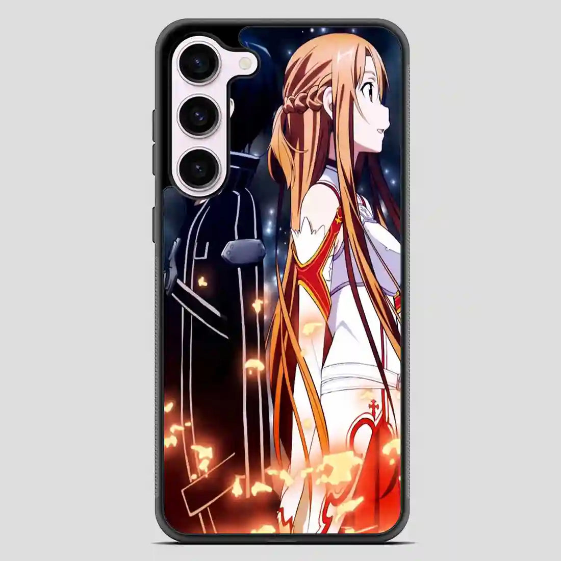 Sword Art Online Kirito And Asuna Samsung Galaxy S23 Case