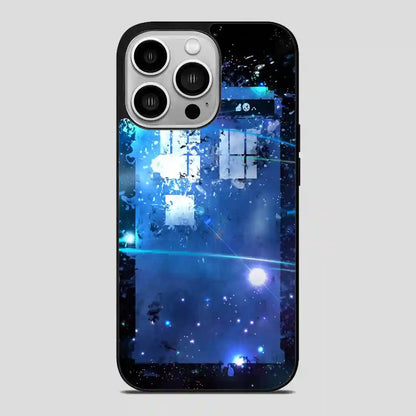 Tardis 221B In Galaxy iPhone 14 Pro Case