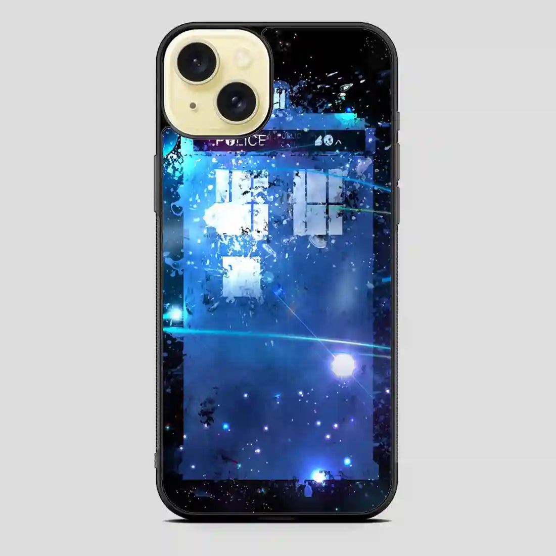 Tardis 221B In Galaxy iPhone 15 Plus Case