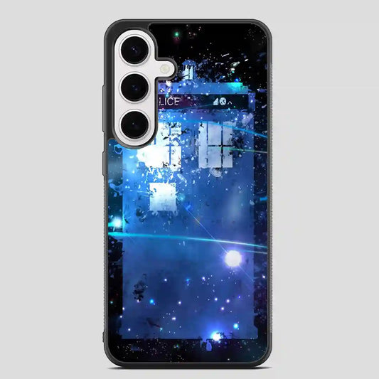 Tardis 221B In Galaxy Samsung Galaxy S24 Plus Case