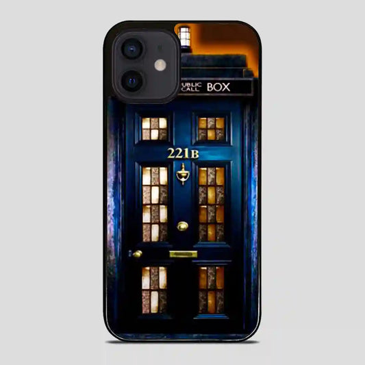 Tardis 221B Police Public Call Box iPhone 12 Mini Case