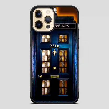 Tardis 221B Police Public Call Box iPhone 12 Pro Case