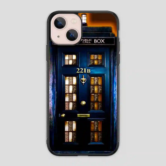 Tardis 221B Police Public Call Box iPhone 13 Mini Case