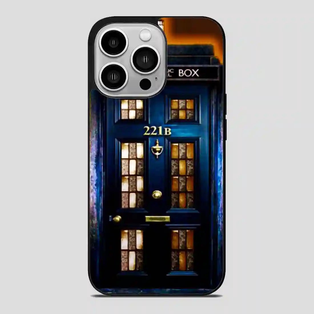 Tardis 221B Police Public Call Box iPhone 14 Pro Case