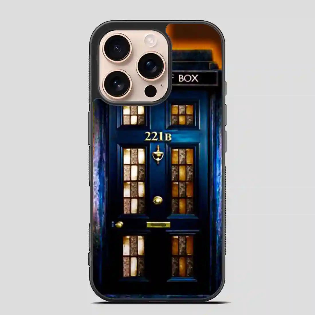 Tardis 221B Police Public Call Box iPhone 16 Pro Case