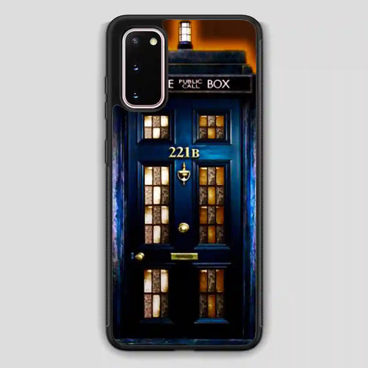 Tardis 221B Police Public Call Box Samsung Galaxy S20 Case