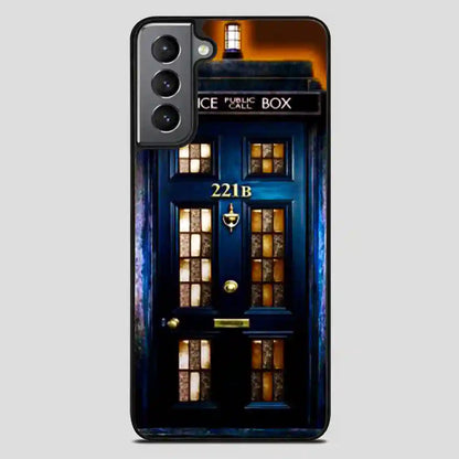 Tardis 221B Police Public Call Box Samsung Galaxy S21 Plus Case