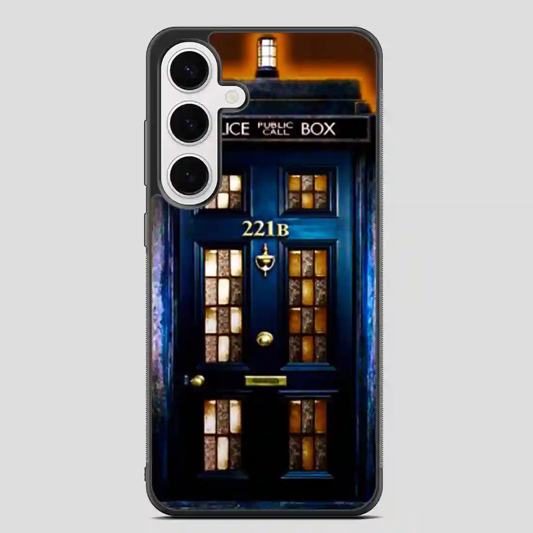 Tardis 221B Police Public Call Box Samsung Galaxy S24 Plus Case